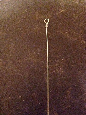 100 Pack Straight w/ Loop .035 Wire Forms 3 1/2 inches, Tackle Making